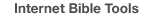 Internet Bible Tools